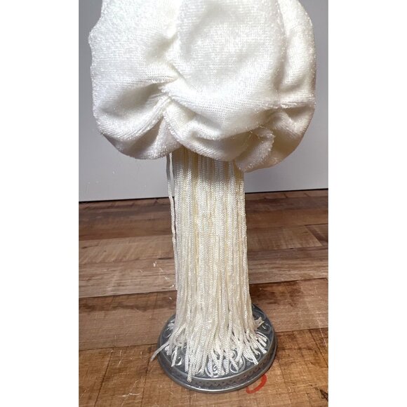 Victorian Tassel Doll Winter Girl 11" Vintage Decor - Picture 3 of 9